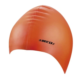 Шапочка для плавания латексная BECO 7344 оранжевая (00003681)