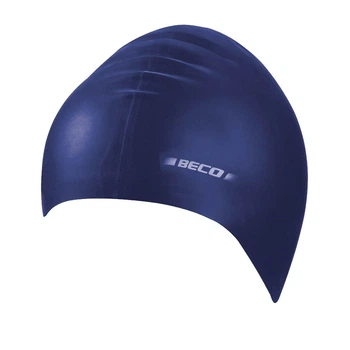 Шапочка для плавания латексная BECO 7344 темно-синяя (00002691)