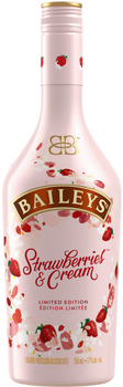 Лікер Baileys Strawberries+Cream 0.7 л 17% (5011013933457)