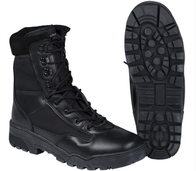 Шкіряні тактичні черевики Mil-tec CORDURA чорні Р-р 41UA (12821000_9)