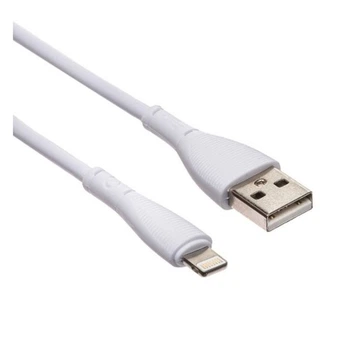 Кабель быстрой зарядки и синхронизации Apple iPhone ZARYAD (cc-63 lightning) белый