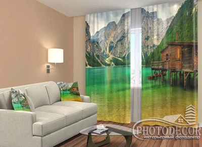ФотоШторы PHOTODECOR "Домик на воде" 1 кв.м