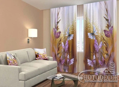 ФотоШтори PHOTODECOR "Метелики і квіти"