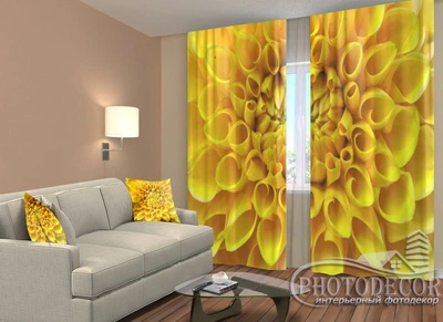 ФотоШтори PHOTODECOR "Жовта квітка" 1 кв.м