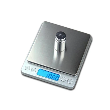 Ювелирные электронные весы Domotec ACS 500gr 0.01g BIG 1729B с двумя чашами