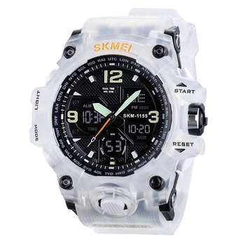 Мужские наручные часы Skmei Hamlet 1155B Белые