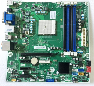 Материнская плата Socket FM2 MSI MS-7778 ( sFM2, DDR3, AMD A75 ,USB 3.0, SATA 3, PCI-Ex16 ) Б/У