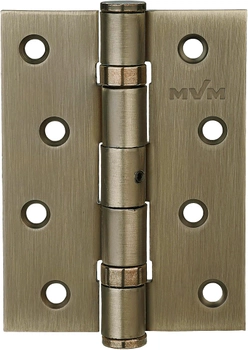 Петля для дверей универсальная накладная разборная MVM HE-100 Старая бронза (HE-100 AB)