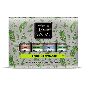Набор эфирных масел "Хвойная ярмарка" (Flora Secret)