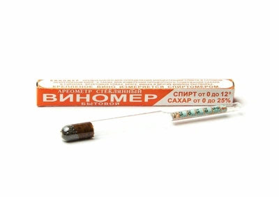 Виномер-сахаромер бытовой 0-25 Шакриз