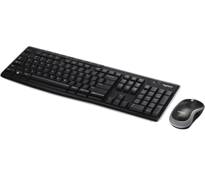 Клавиатура и мышь Logitech Беспроводная MK270
