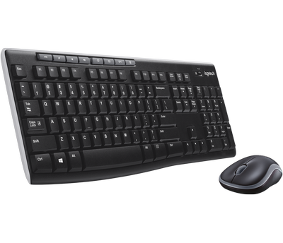 Клавиатура и мышь Logitech Беспроводная MK270