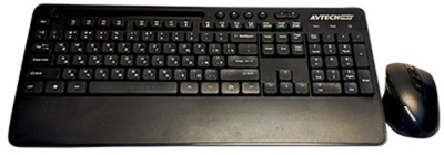 Клавиатура и мышь A4Tech CW603 Беспроводная Black