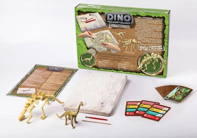 Розкопки динозаврів Danko toys Стегозавр и брахиозавр