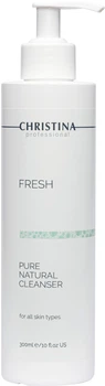 Натуральный очиститель для всех типов кожи Christina Fresh Pure&Natural Cleanser 300 мл (7290100360156)