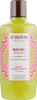 Масло-маска "Яично-пантеноловая" с 5 маслами - O'BERIG 500ml (650687-82590)