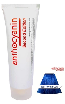 Биоламинирующий краситель Sarangsae cosmetics Антоцианин (Anthocyanin Second Edition) B02, чистый синий 230 грамм