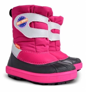 Зимові дутики Demar Baby sport 1506a рожевий р.24/25