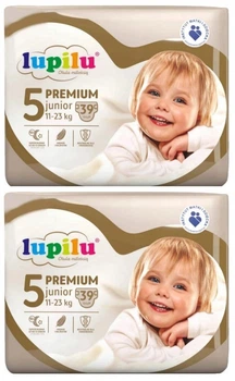 Підгузники Lupilu Premium Junior Розмір 5, Вага 11-23 кг, 78 шт