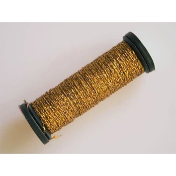 Металізована нитка Kreinik VF#4 Старовинний янтар (150V)