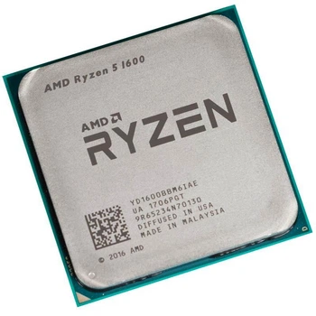 Процесор AMD Ryzen 5 1600 3.2-3.6 GHz (YD1600BBM6IAE) AM4 TRAY