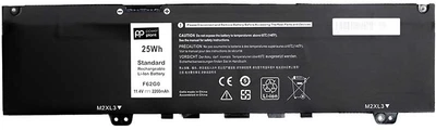 Аккумулятор PowerPlant для ноутбуков Dell Inspiron 13 5370 (F62G0) 11.4V 2200mAh (NB441518)