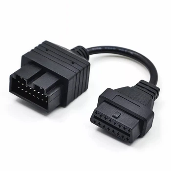 Переходник Autocom OBD2 KIA 20 pin для подключения диагностики к авто KIA (20pin - 16pin)