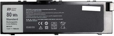 Аккумулятор PowerPlant для ноутбуков Dell Precision M7510 (0FNY7) 11.4V 7000mAh (NB441495)