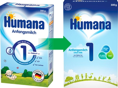 Молочная сухая смесь Humana 1 300 г (4031244720269)
