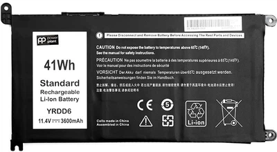 Аккумулятор PowerPlant для ноутбуков Dell Latitude 3310 (YRDD6) 11.4V 3600mAh (NB441563)