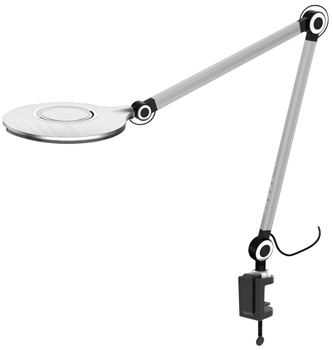 Настільна світлодіодна лампа Delux TF-530 10 Вт срібляста (90018132)