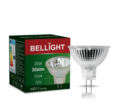 Галогенна лампа MR11 12V 20W clear