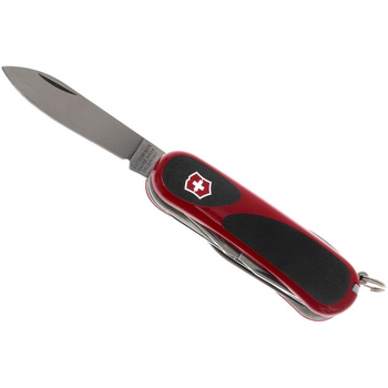 Ніж Victorinox Delemont EvoGrip 18 85 мм Червоний