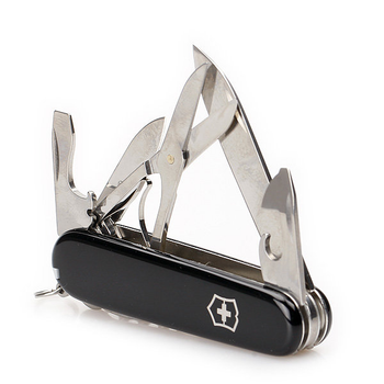 Ніж туристичний Victorinox Swiss Army Climber Чорний