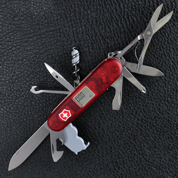 Ніж складний, мультитул Victorinox Traveller Lite (91 мм, 27 функцій) Червоний