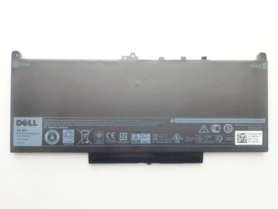 Батарея для ноутбука Dell Latitude E7470 J60J5, 6874mAh (55Wh), 4cell, 7.6V, Li-ion, черная,