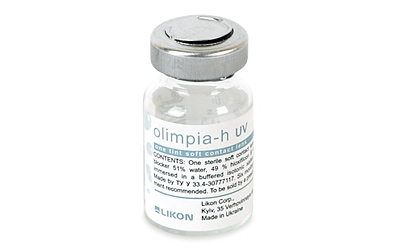 Контактні лінзи з підвищеними водоудерживающими властивостями Likon Olimpia h UV (1 лінза) (B. C. 8.6) -13,5