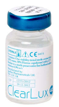 Контактні лінзи ClearLux 42 UV (BC 8.8) Флакон Діоптрія +3.5