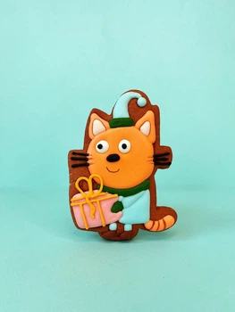 Имбирный пряник Sweets&joys Три кота Кампот 50 г