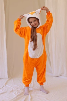 Піжама Кігурумі Kigurumi Лисичка Для Дітей І Підлітків Помаранчевий 145-155 см. (2023)