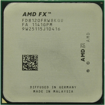 Процессор AMD FX-8120 3.10GHz/8M/2200MHz (FD8120WMW8KGU) sAM3+, tray