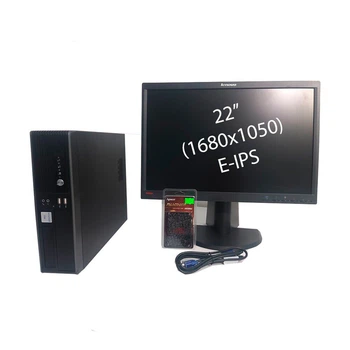 Комплект б/у ПК Hyundai iTMC/ Core i3-4150T 2(4) ядра 3.0GHz/16GB DDR3/120 GB SSD NEW+ Монитор Lenovo 22" E-IPS