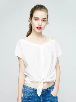 Рубашка Vero Moda 317304512 M (91142M) Белый