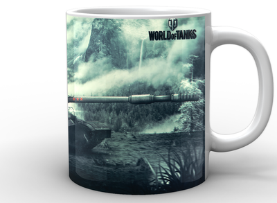 Кружка World of Tanks Світ танків логотип WT.02.019