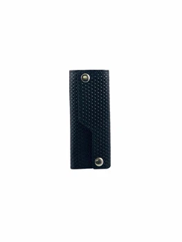 Ключница кожаная DeKOL 040085-7710p черная плетенка