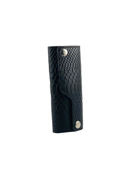 Ключница кожаная DeKOL 040085-7710pit черный питон