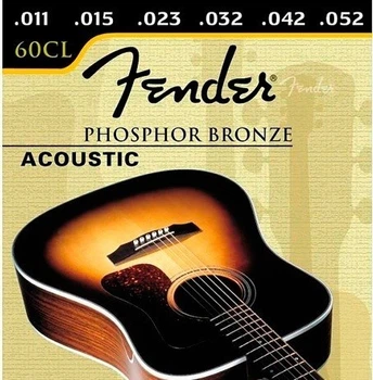 Струны для акустической гитары Fender 60CL 11-52
