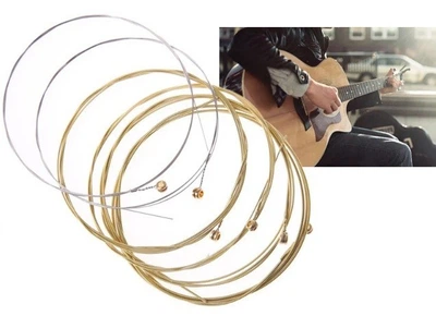 Струны для акустической гитары 10-50 бронзовые AGS Acoustic Guitar Strings