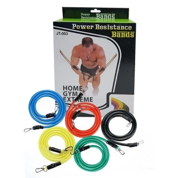 Набор резинок-эспандеров 1,2 м для фитнеса Power Resistance Bands (SN9QI3967)
