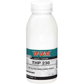 Тонер для Canon 051H (2169C002) WWM Black 120г WWM-CF230-120